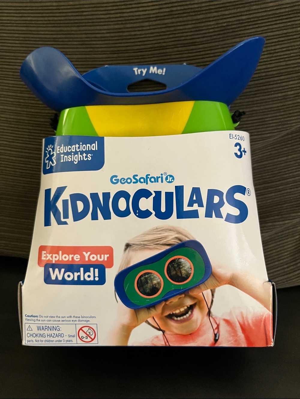 Educational Insights Kidnoculars Kids Binoculars - Blue, Green & Yellow